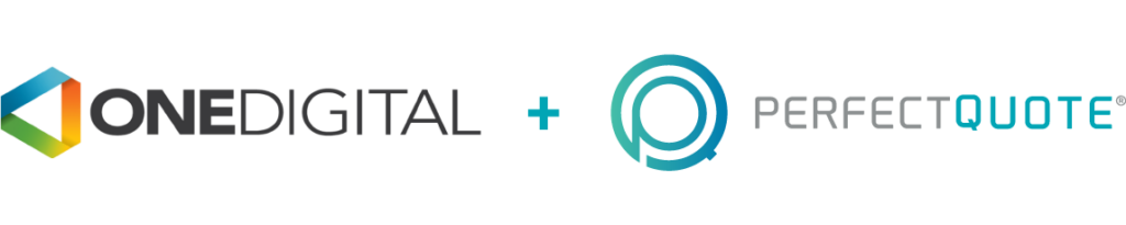 One Digital and PerfectQuote partnership